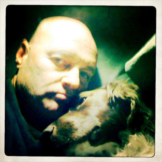 Mussolini and His Dog