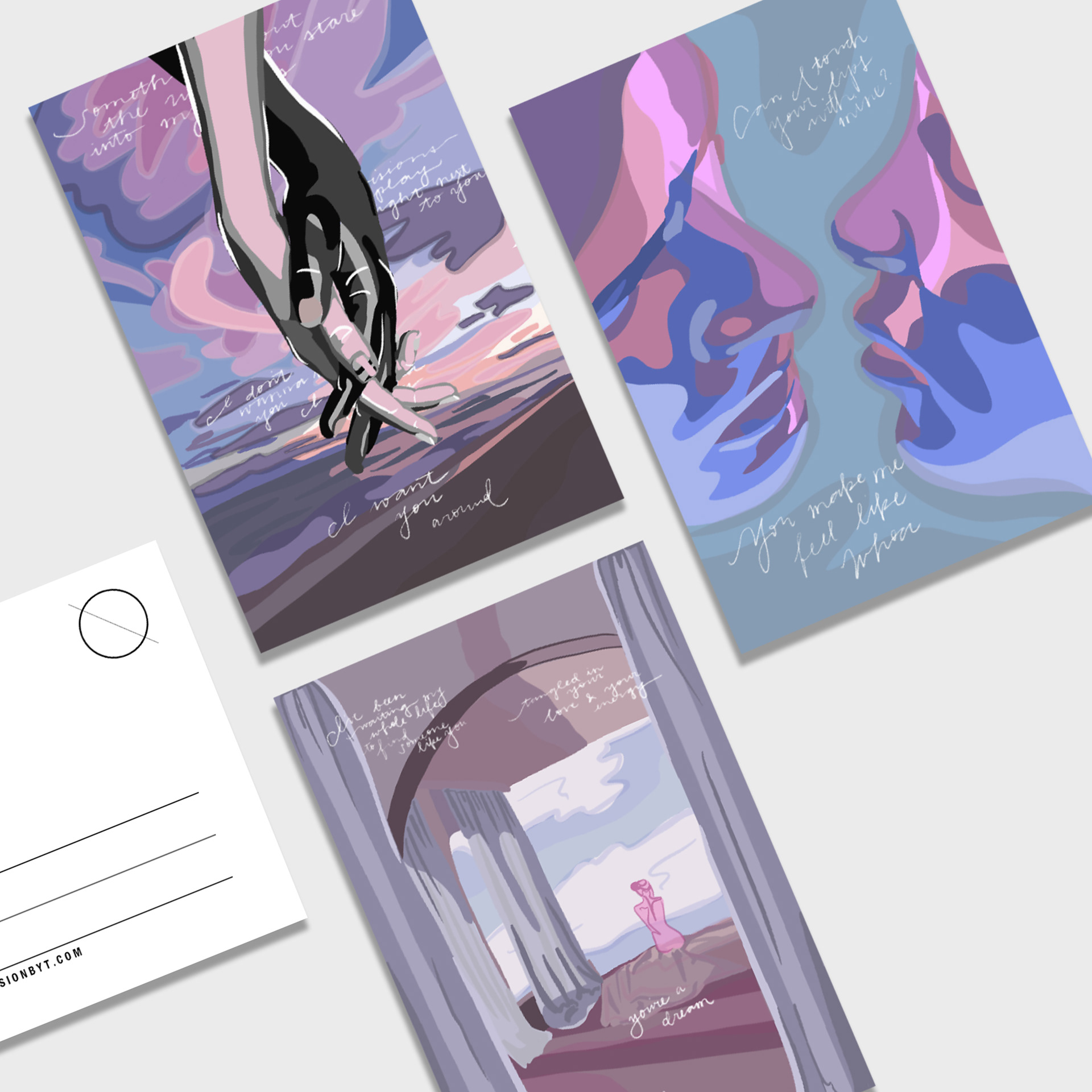 The Feels Postcard Product Mockup