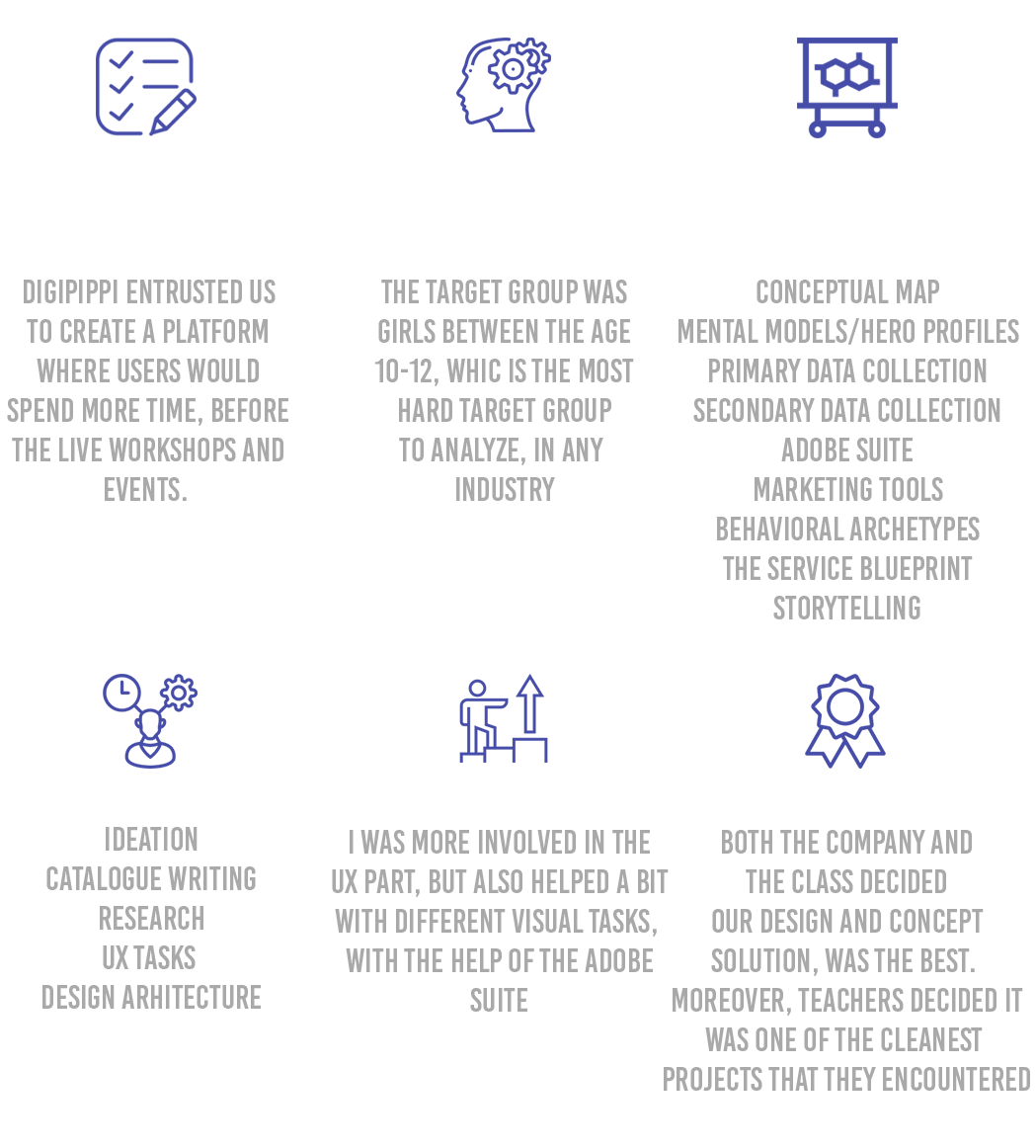 Cristian Buita Digital Marketing - DigiPippi Work Details