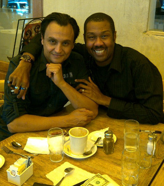 Avec le frangin Ramzi (Malouki), surdoué du journalisme ciné
