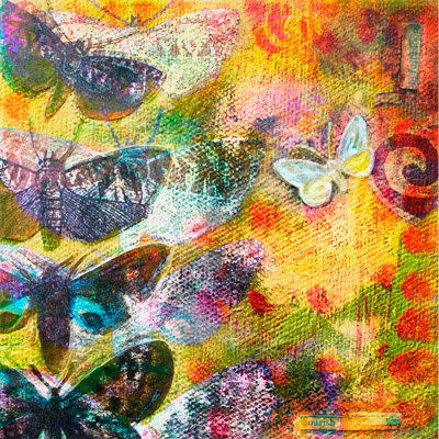 flight – 5in x 5in canvas