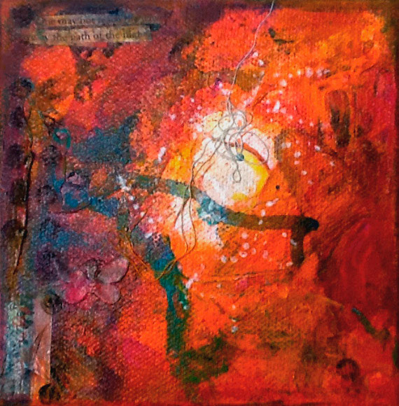 The Path – 5in x 5in canvas
