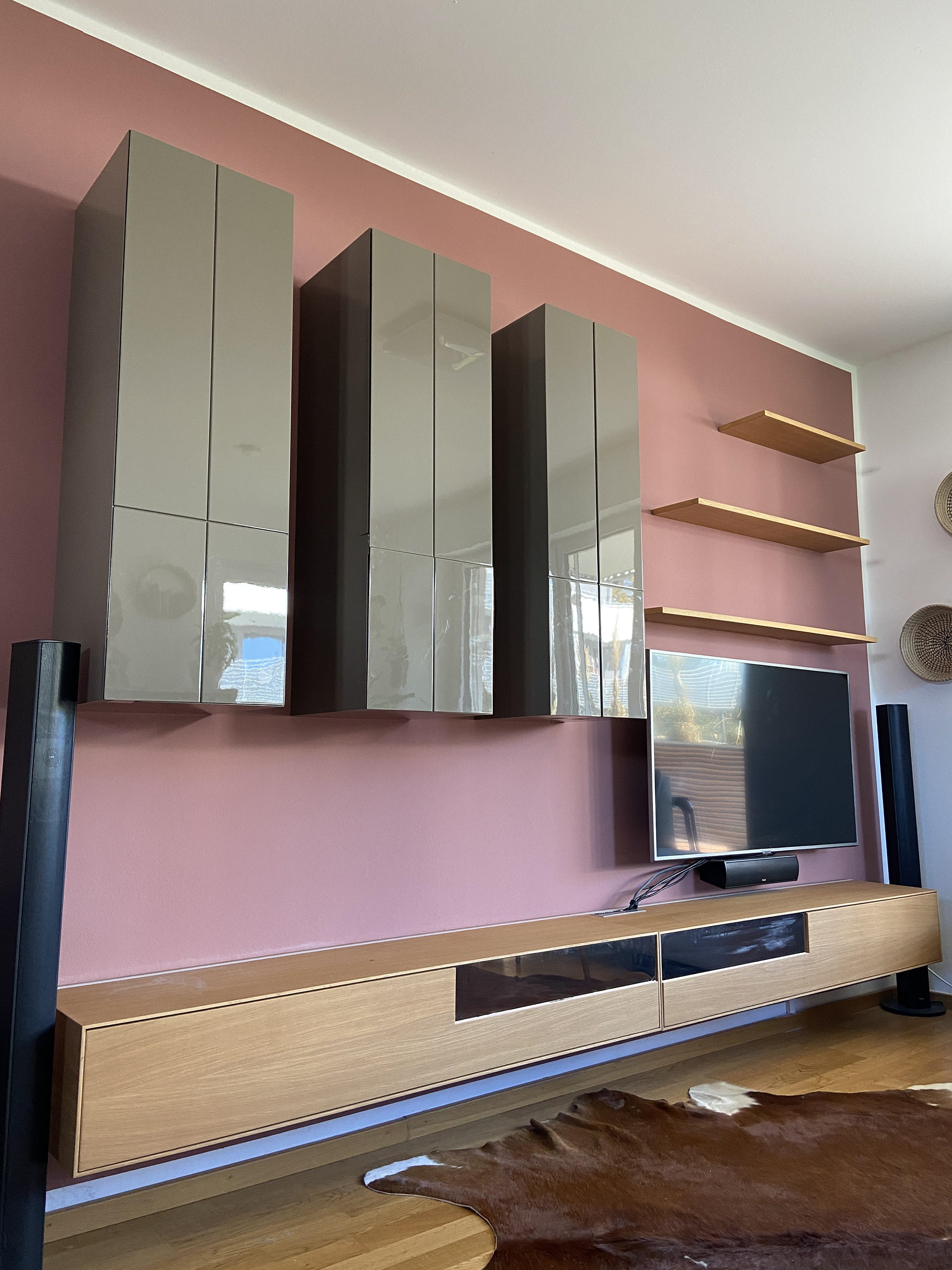 Karlheinz Spari - Wohnzimmerwand