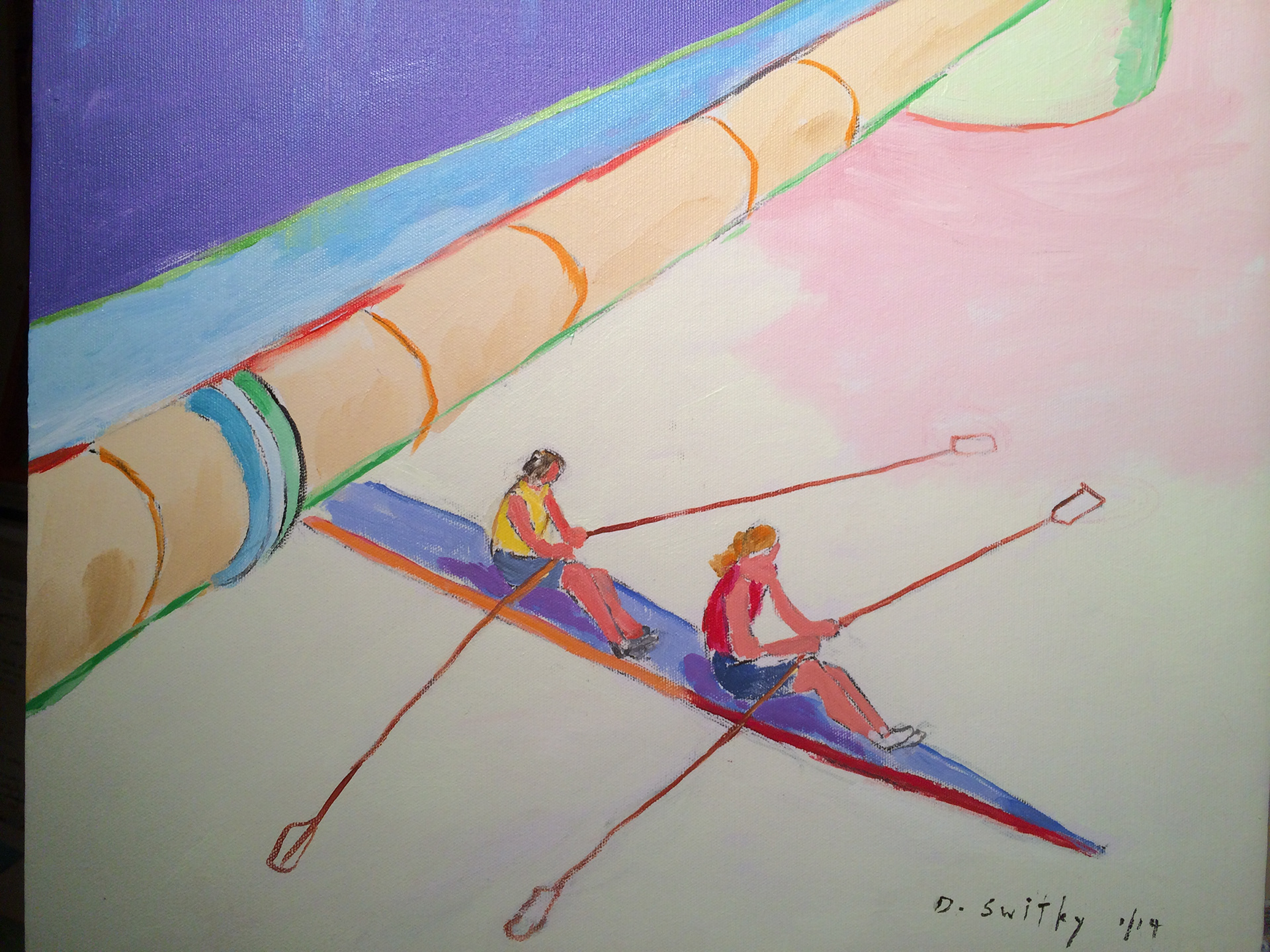 Double No. 1  | Acrylic on canvas