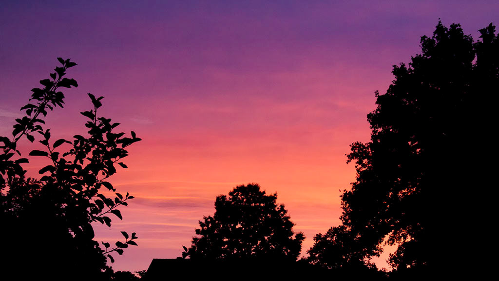 Sinningen - Sonnenuntergang