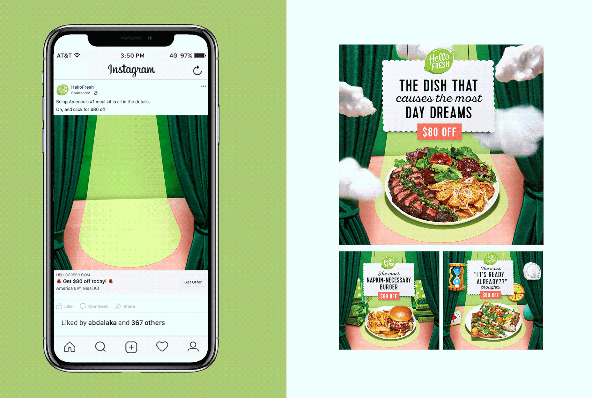 HueBold Branding Agency HelloFresh Brand Positioning