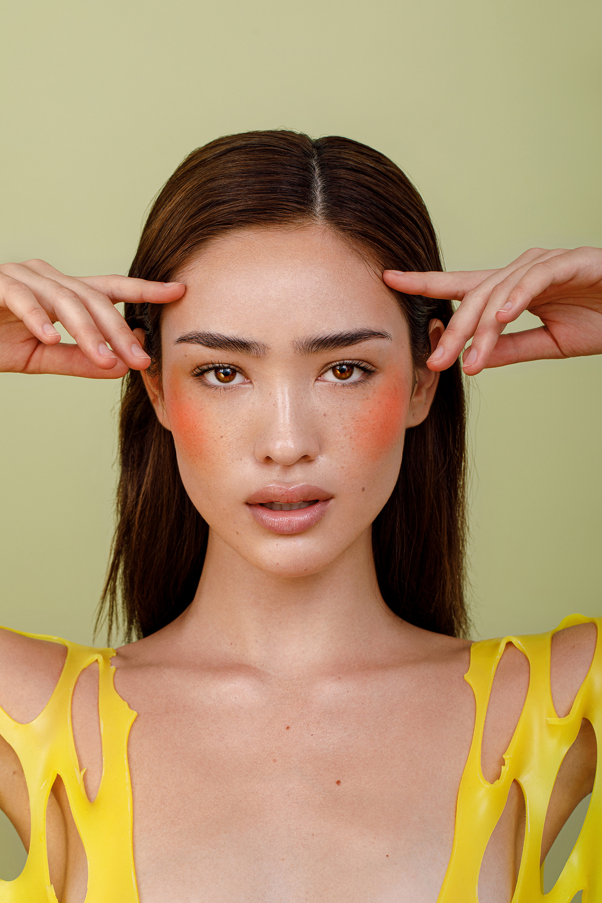 Phot by: Lauren Marsh | Hair: Jaz Hope | MUA: Christina B Lomas| Stylist: Karine Jones| Stylist Assistant: Lahunter Gatherer | Models: Chizoba Emmanuel & Elizabeth Lilyan from Milk Model Management | Designer: Viktoria Marchev 