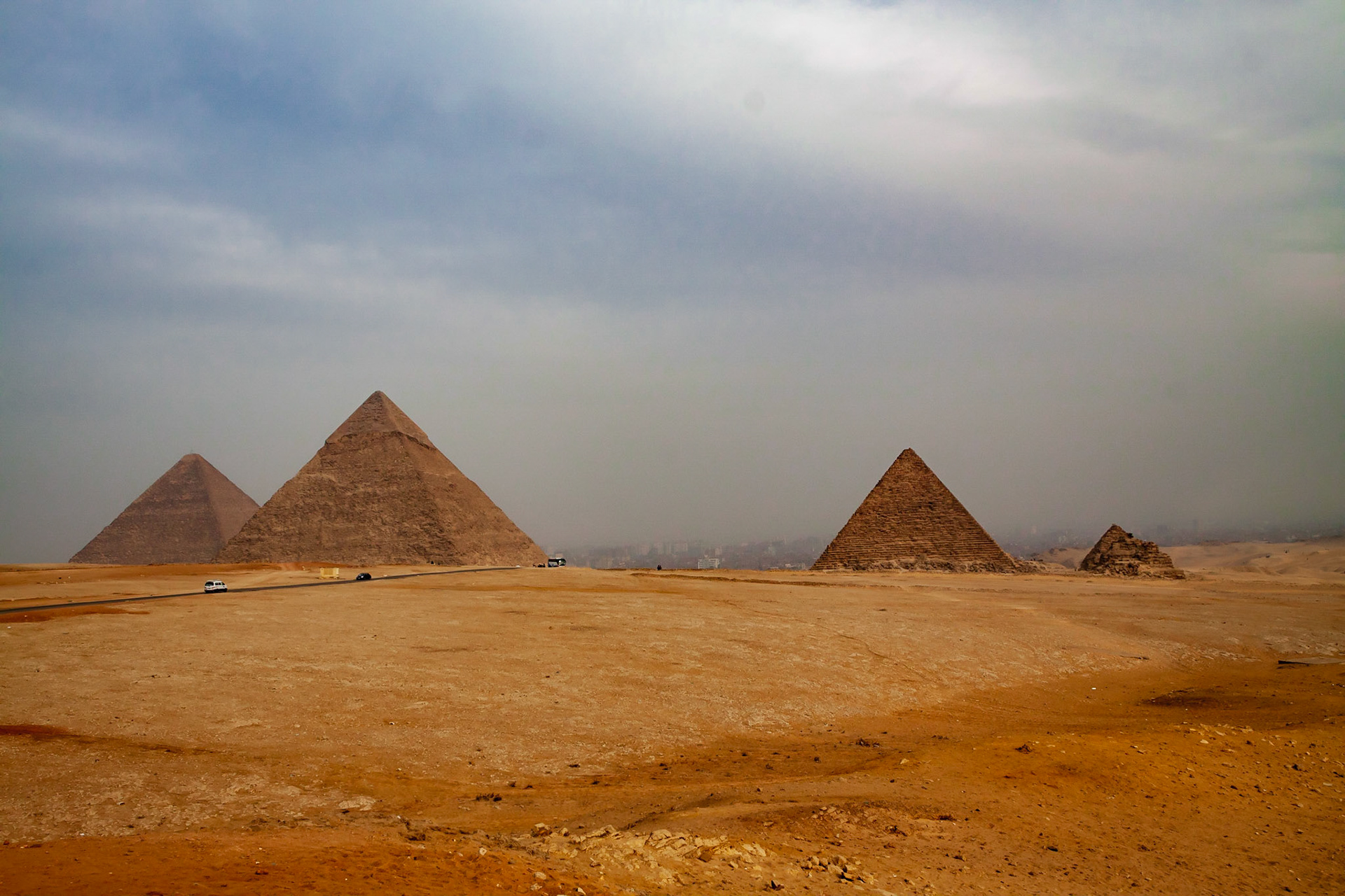 Pyramids of Giza, Egypt (2010)