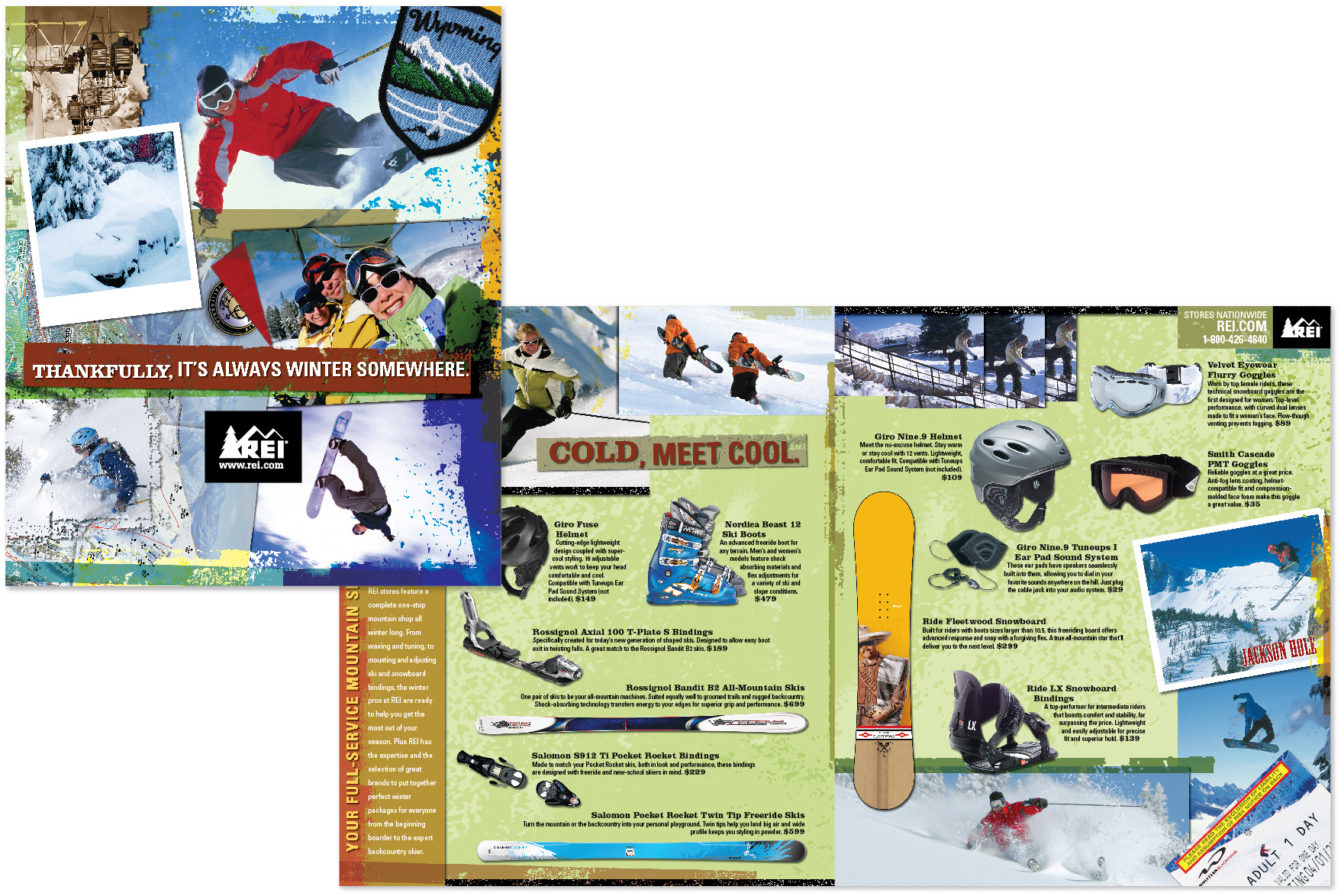 Free standing insert for REI—Design and production