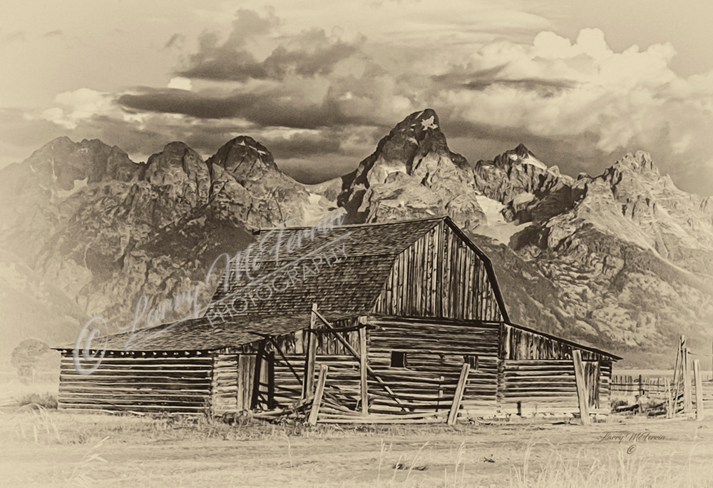 Morman Row Barn, Grand Teton NP, Wyoming - Image 2011DA