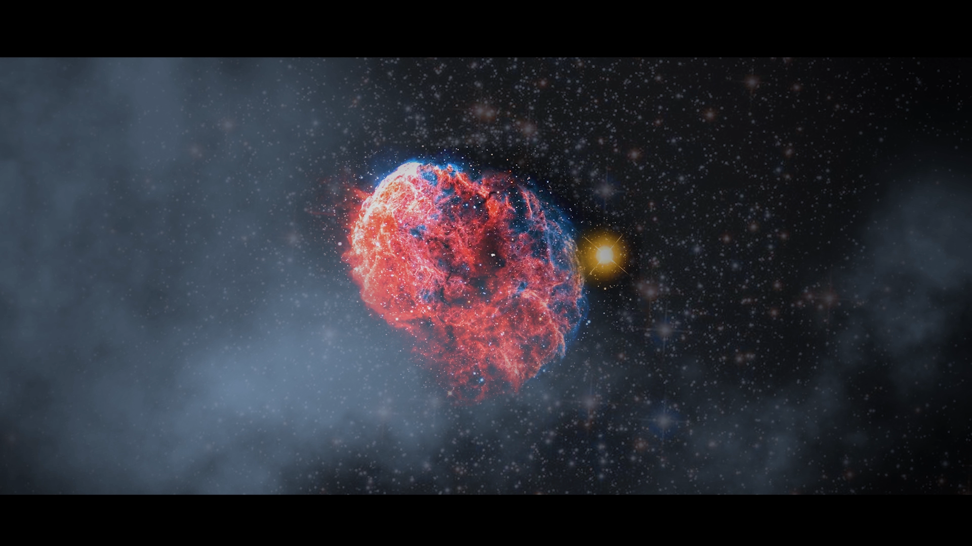 Screen shoot of "Tales from Jelly Fish Nebulla" by Julian Olariu #1