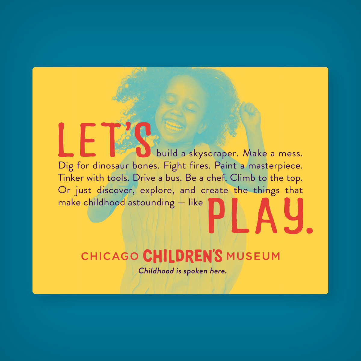 Public transit ad campaign: Chicago Children's Museum
