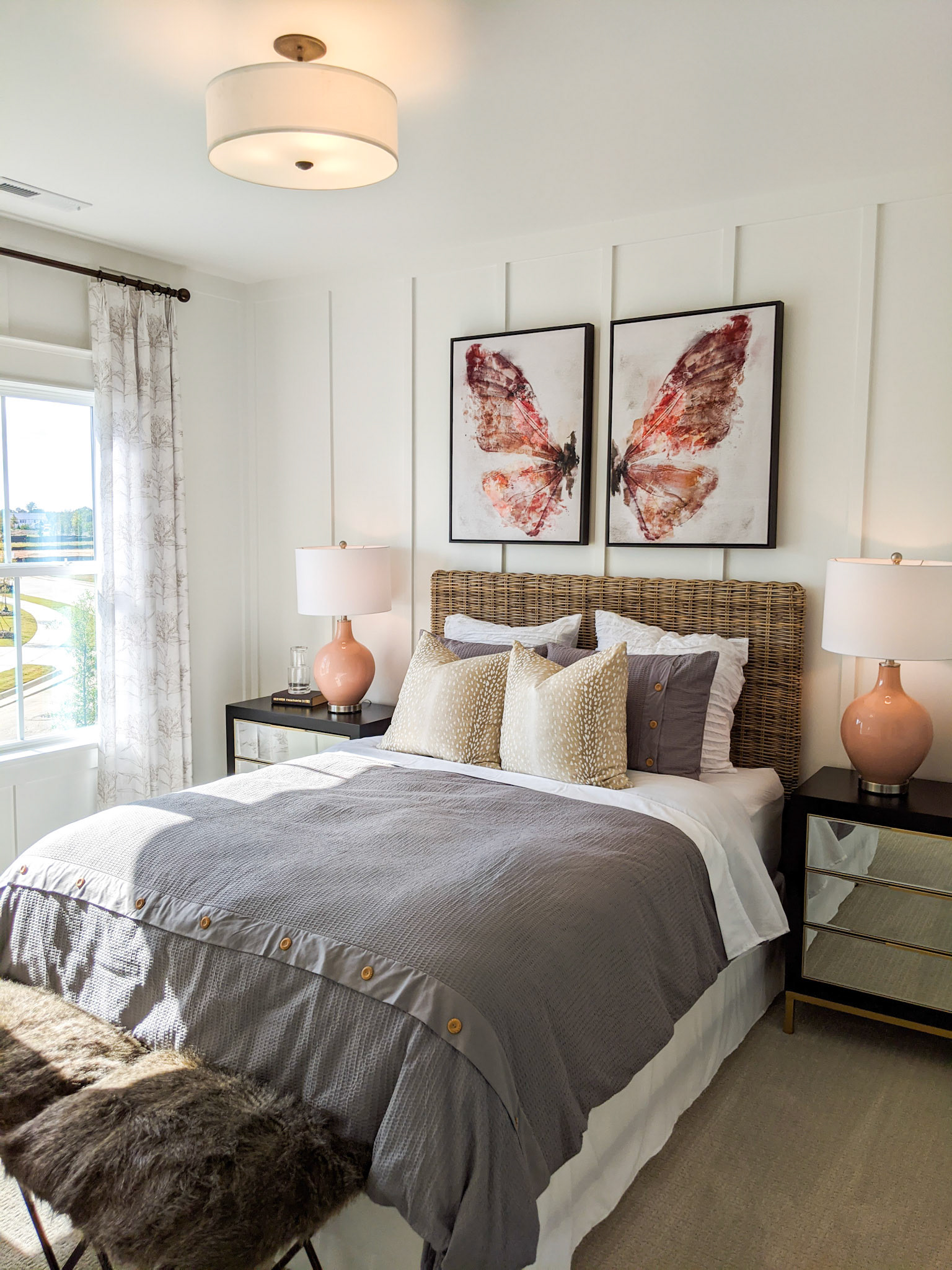 Personal Selections: Flooring & lighting. Other selections made by Model Home Interiors.
