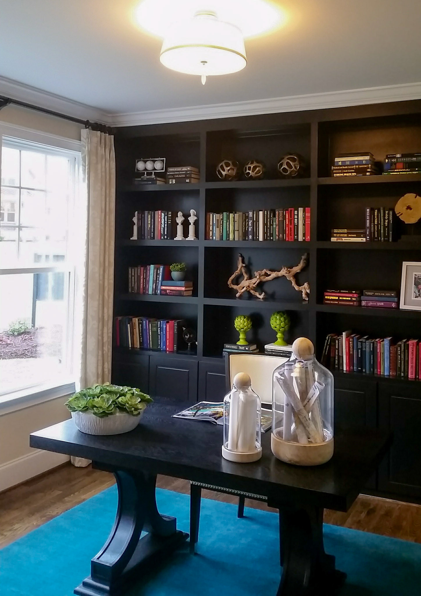 Personal Selections: Flooring & lighting. Other selections made by Model Home Interiors.