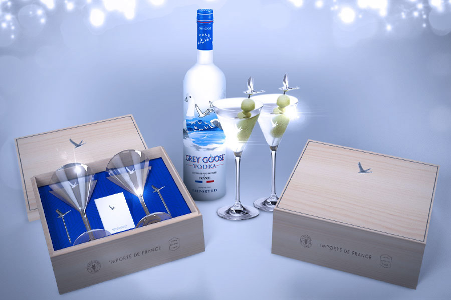 Grey Goose Martini Kit