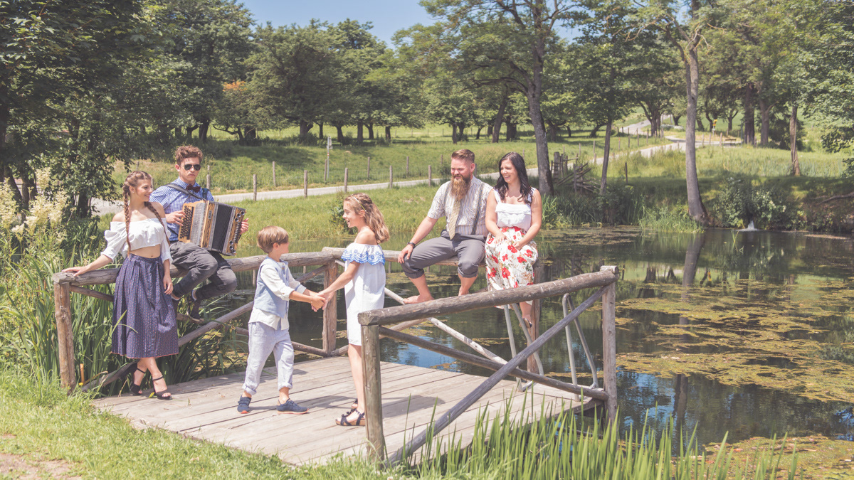 Werbefotografie Harmonika Müller outdoor Produktfotografie