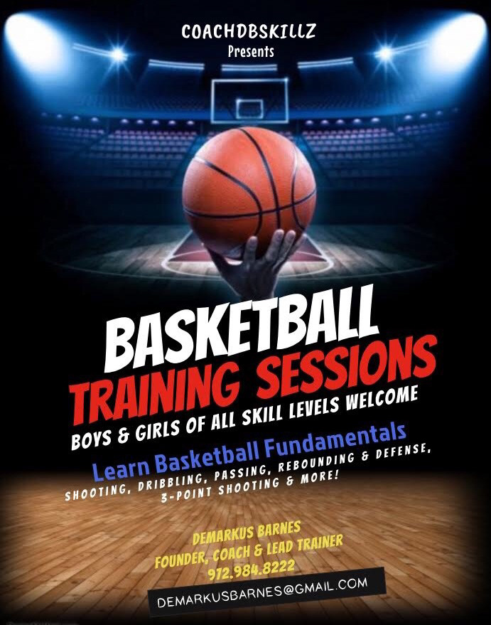 OA2 Design Studio Basketball Training Flyer/Poster