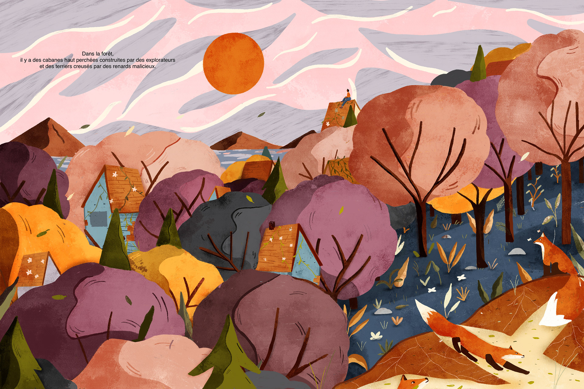 Dans la foret -Projet d'edition - recherche d'editeurs