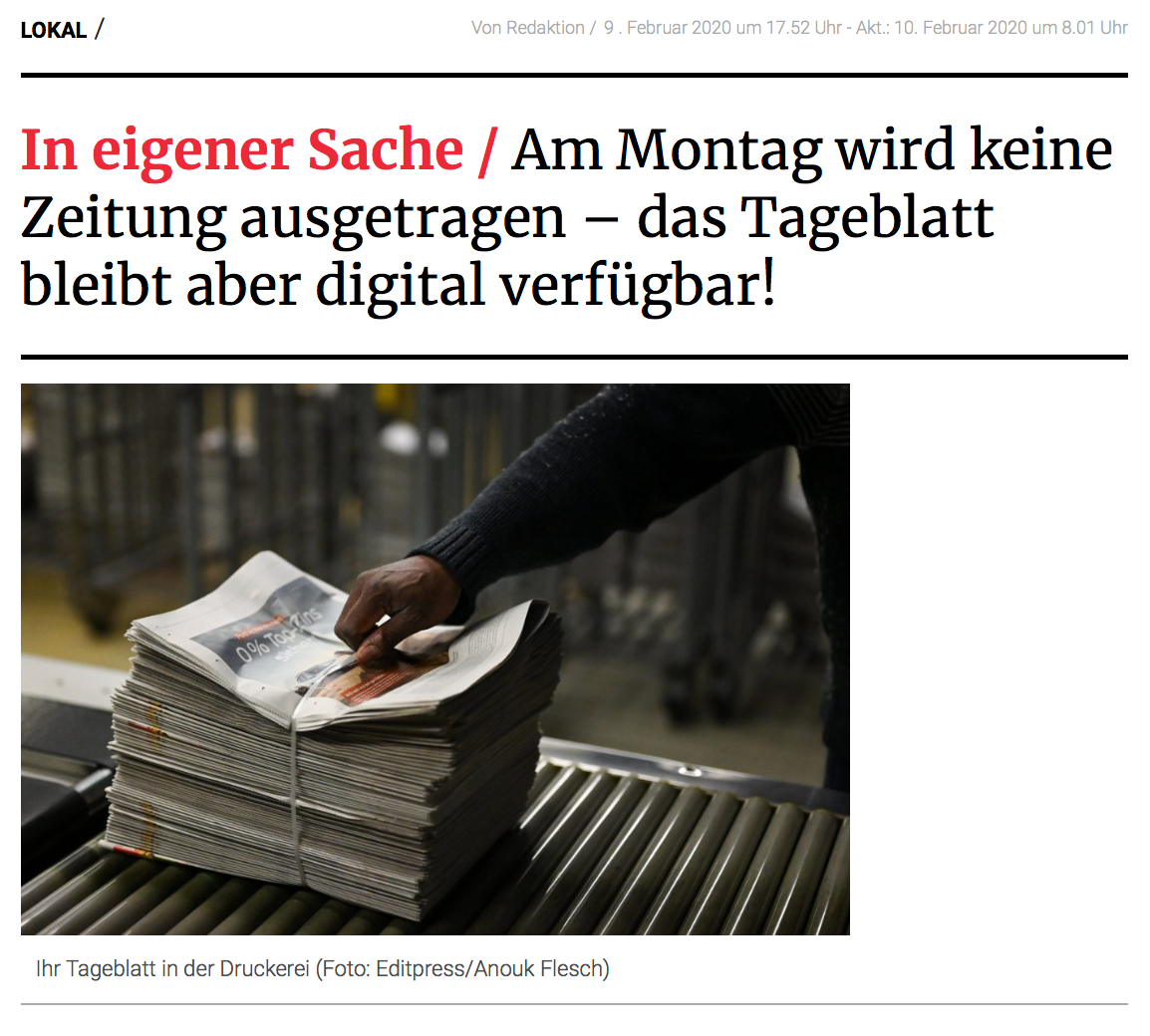 Tageblatt