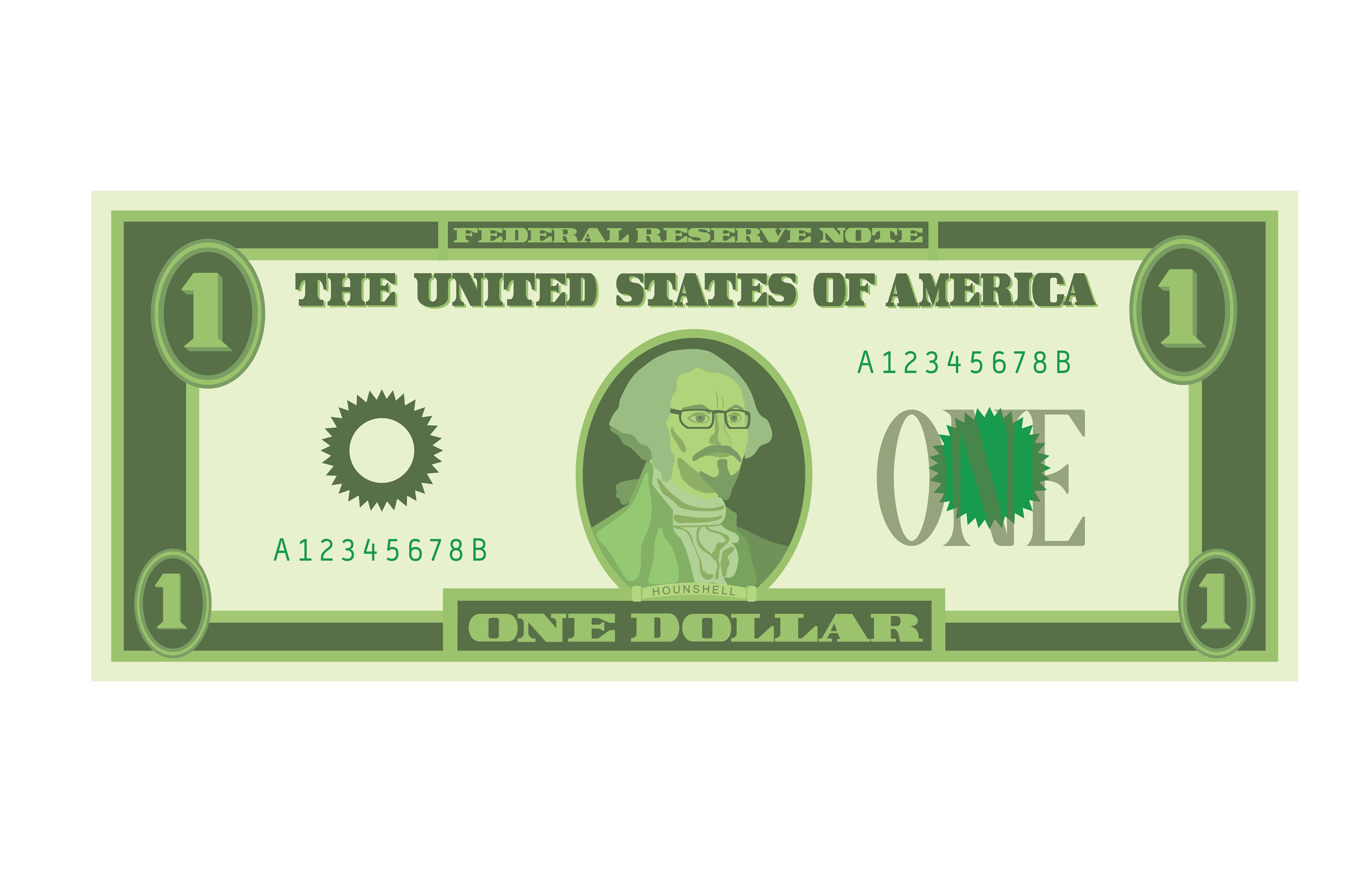 One Hounshell Buck. In honor of one of my favorite teachers.