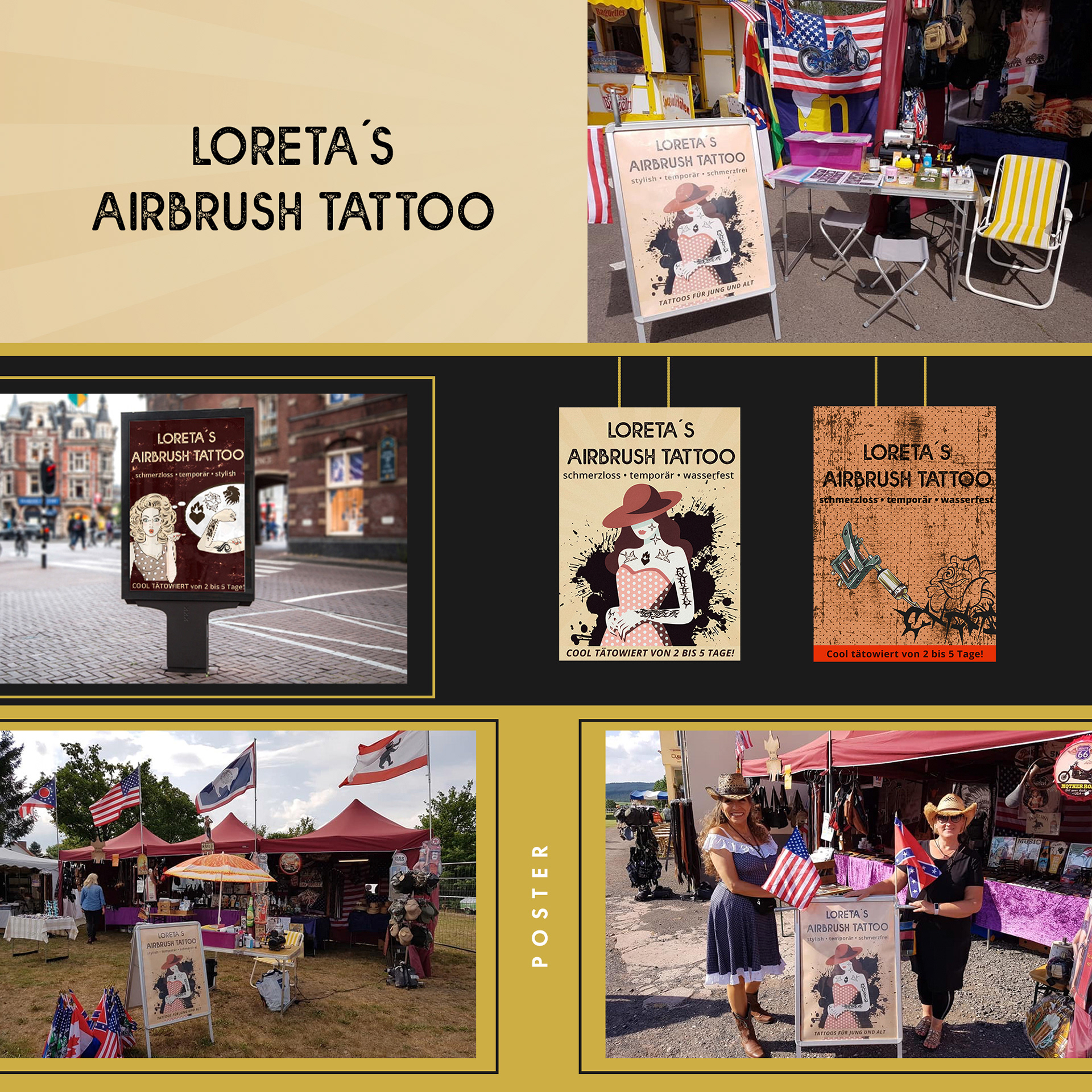 Branded posters creation
