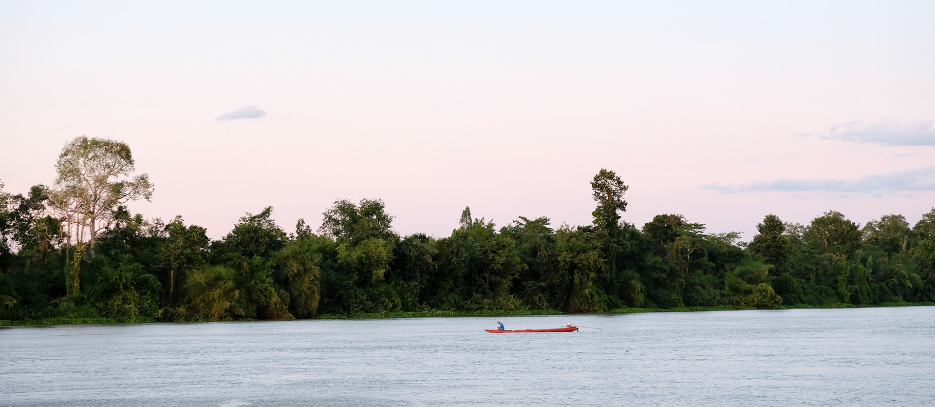Early bird on the Mun river