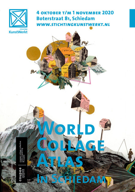World Collage Atlas Project: KunstWerk Schiedam (The Netherlands) - 2020 - www.stichtingkunstwerkt.nl/exposities/2020/world-collage-atlas