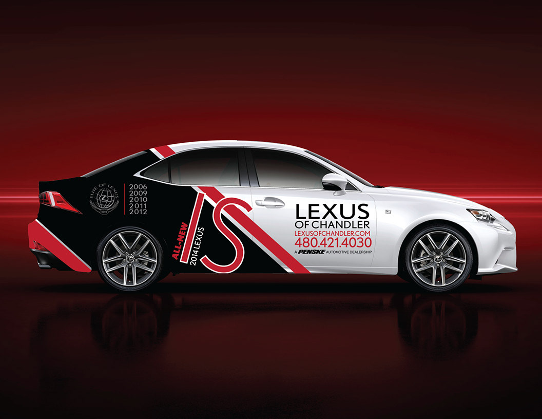 Lexus of Chandler - Passenger Side Mock-Up