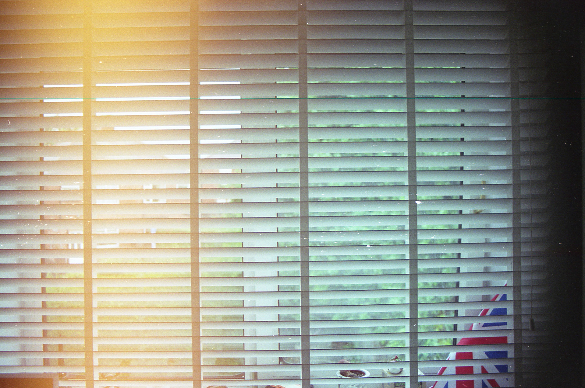 Re-scan from light leaked image.