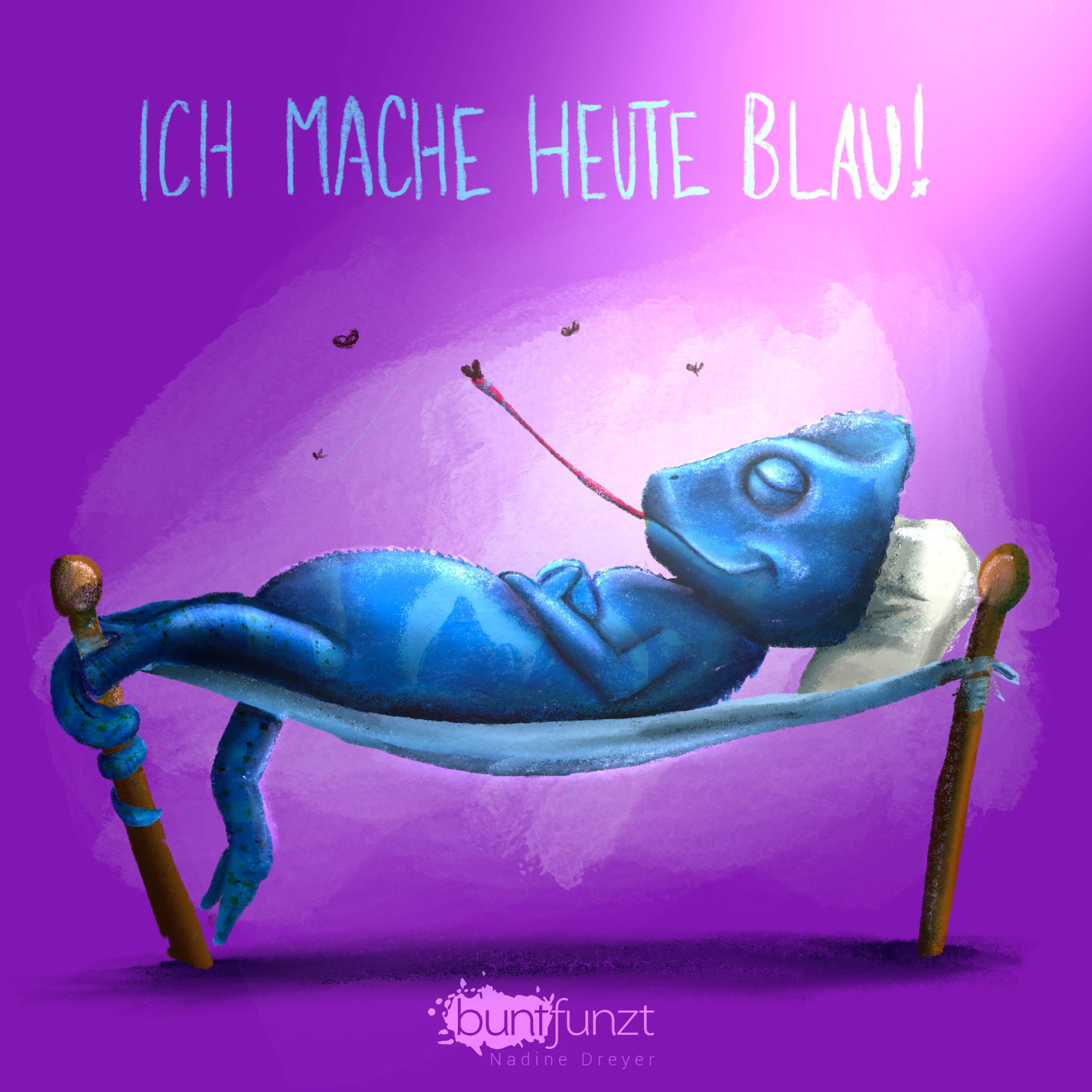 Ich mache heute blau
