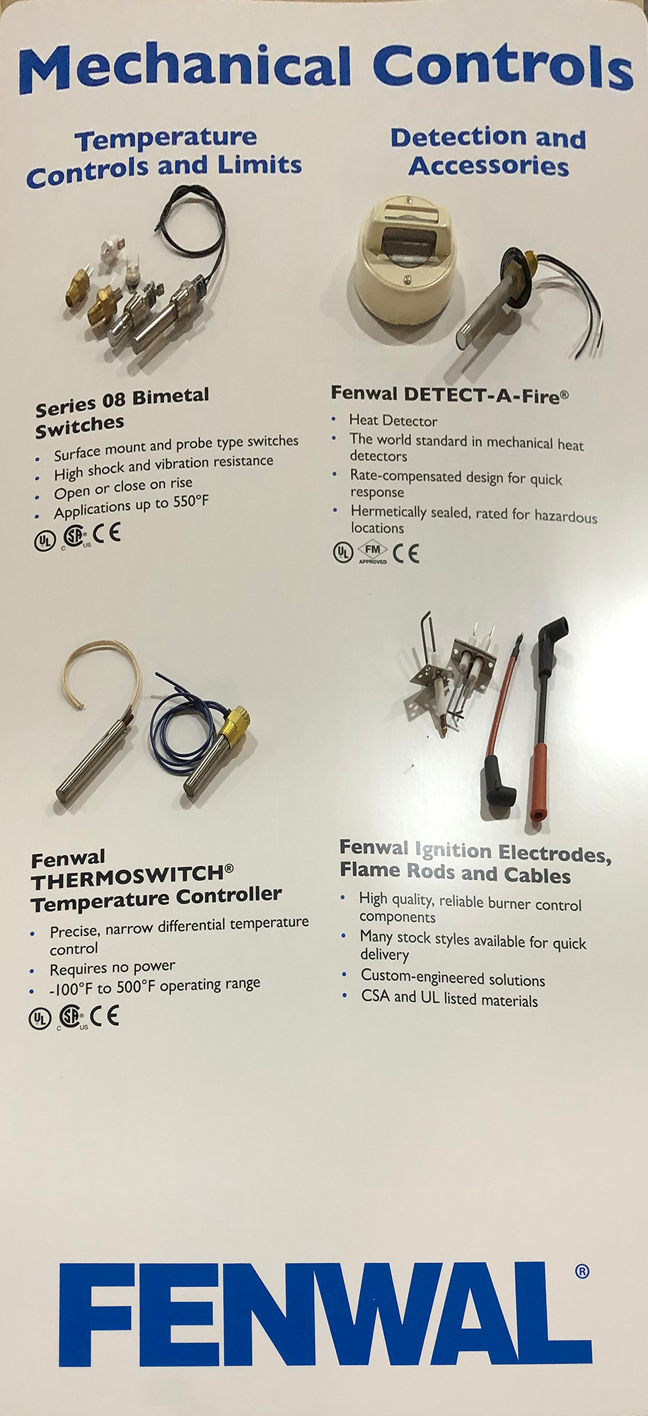 FC Mechanical Controls Product Board Photo