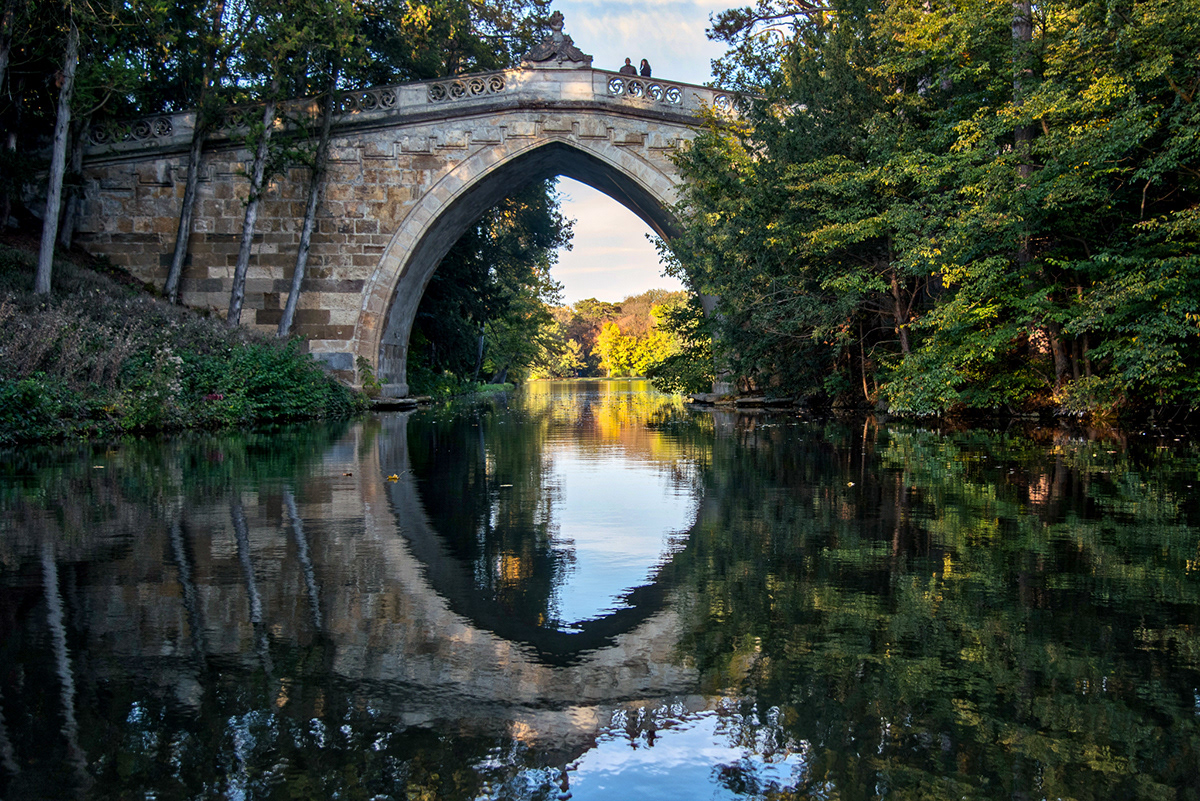 Bridge Reflection, Austria