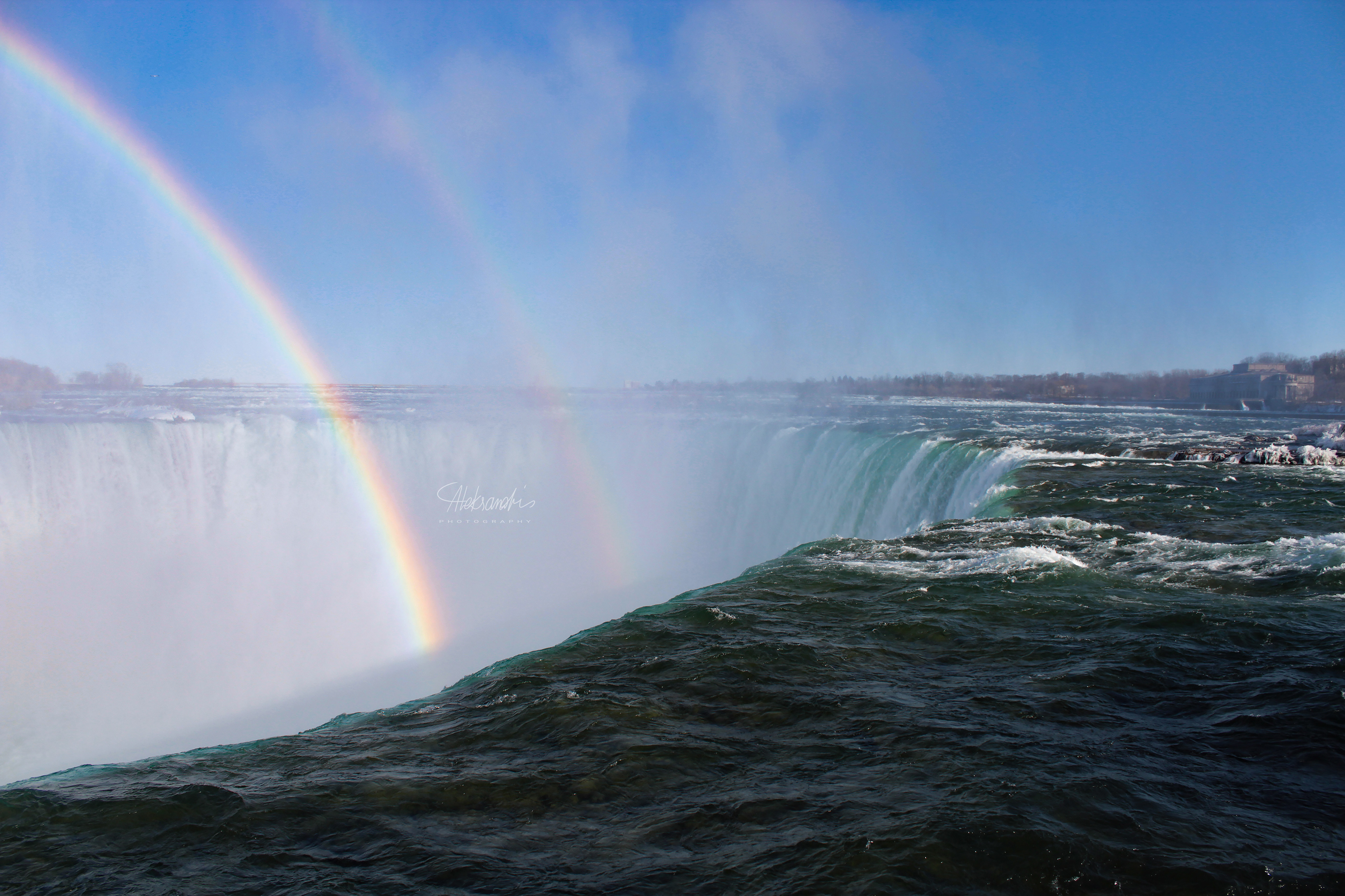 Rainbow at Niagara Falls, Ontario