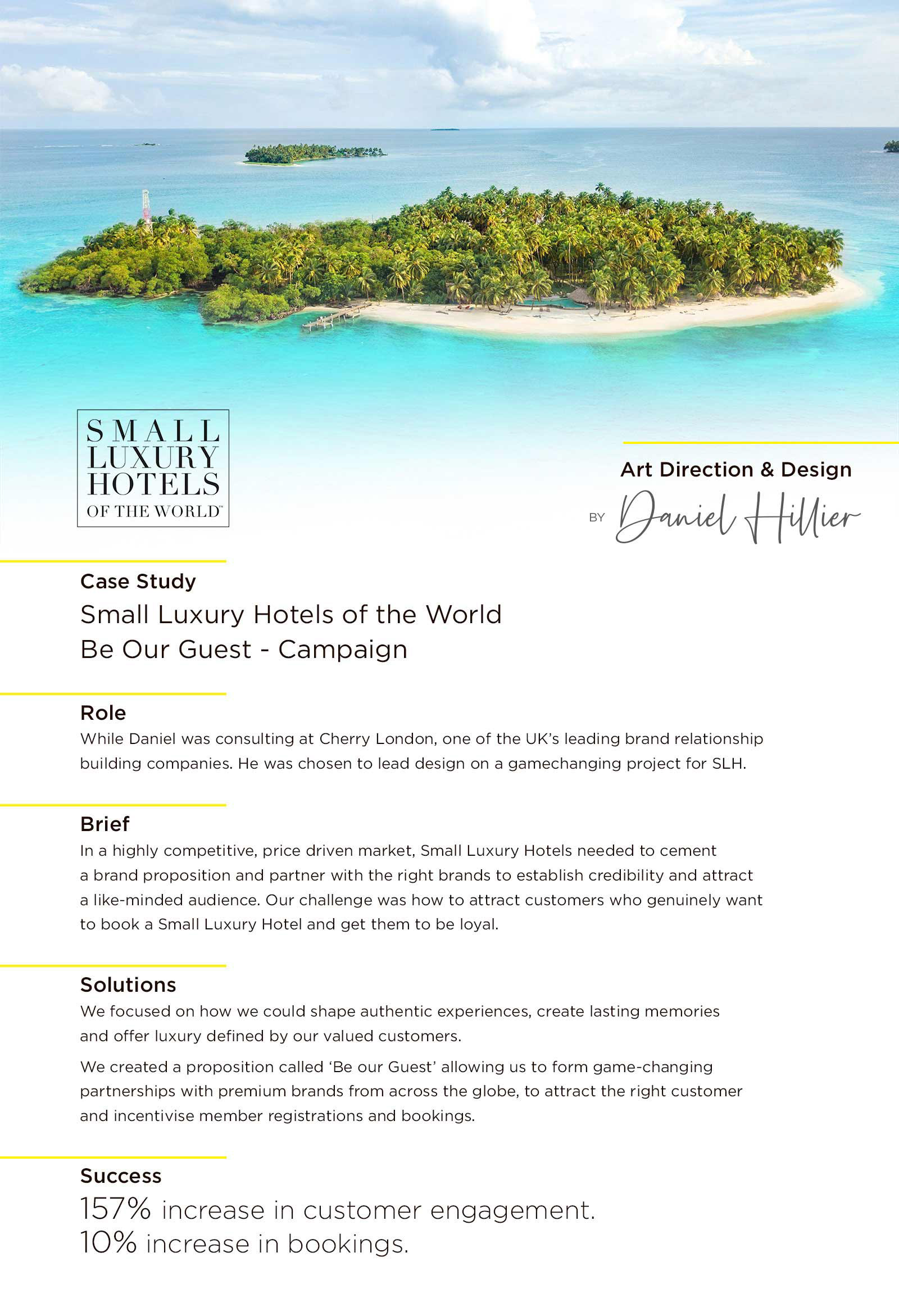 Danielhillier Small Luxury Hotels Be Our Guest Campaign Danielhillier Small Luxury Hotels Be Our Guest Campaign