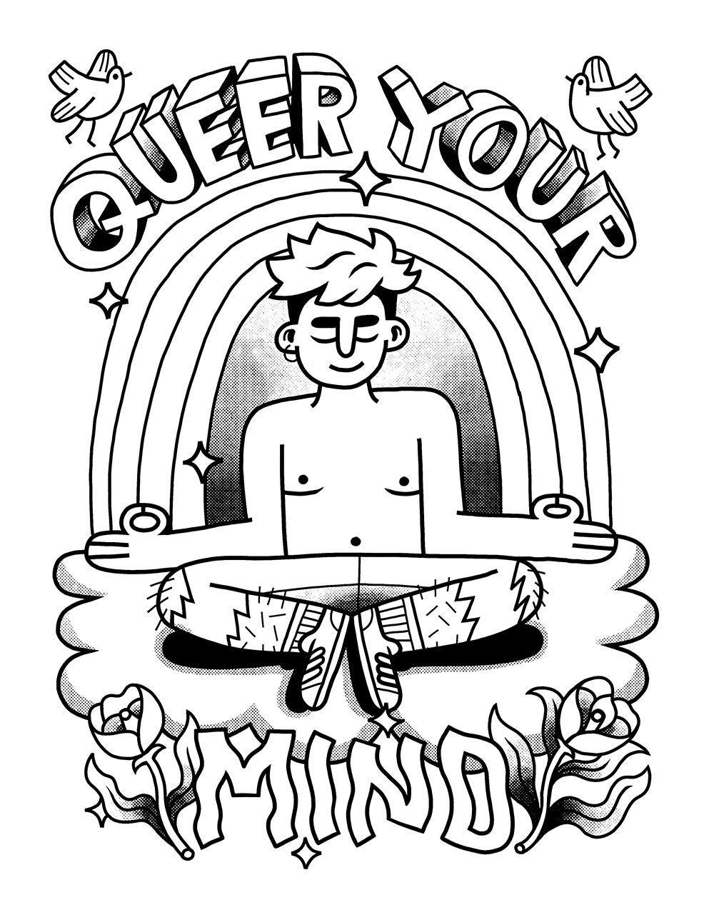 Kati Perez LGBTQ Coloring Book