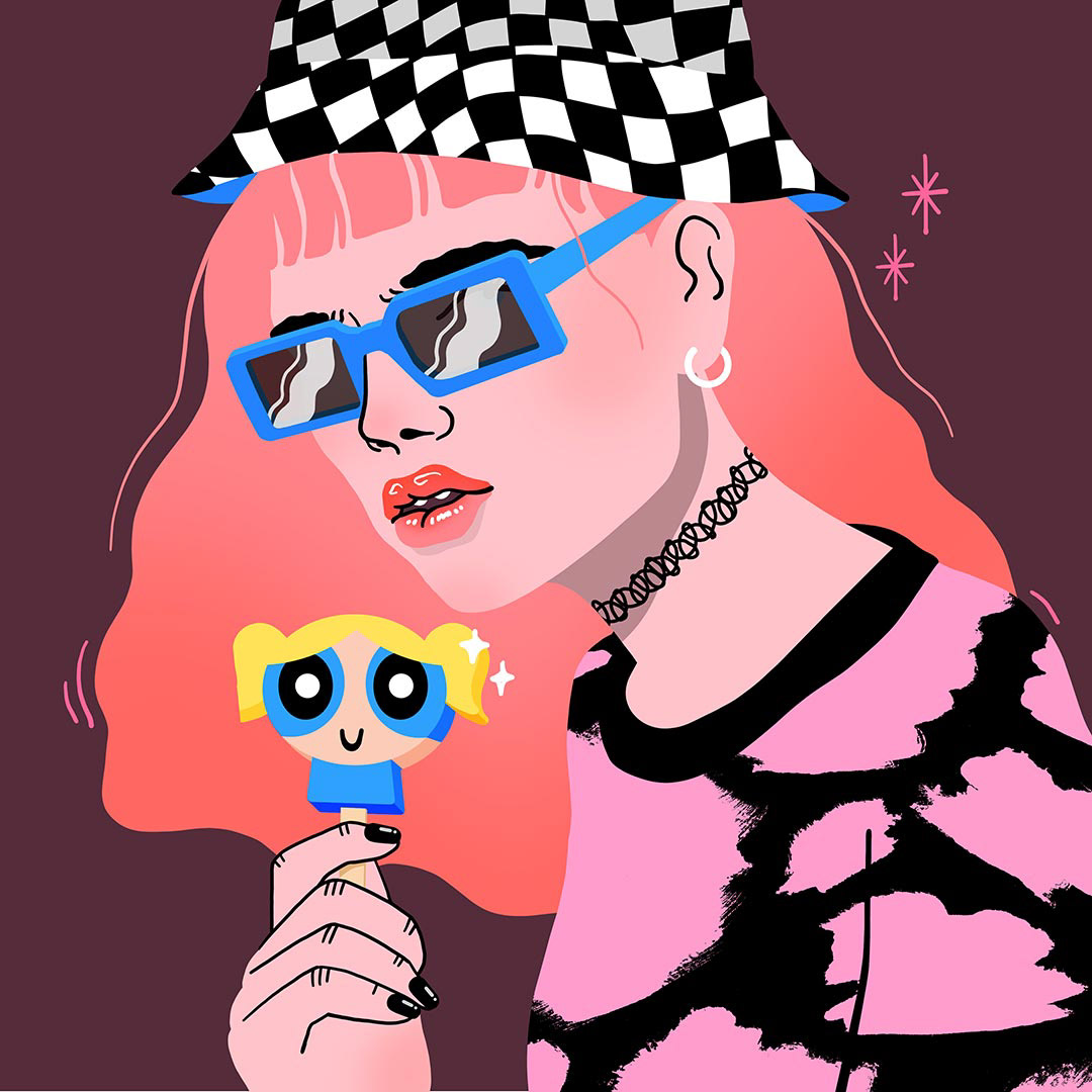 Illustration Power Puff Girl