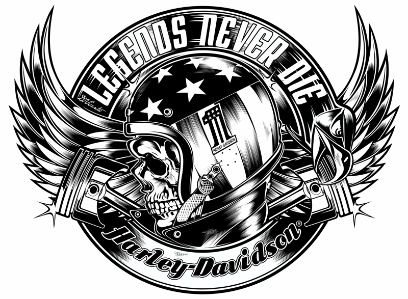 DVICENTE-ART.COM - Portfolio - Harley-Davidson - USA