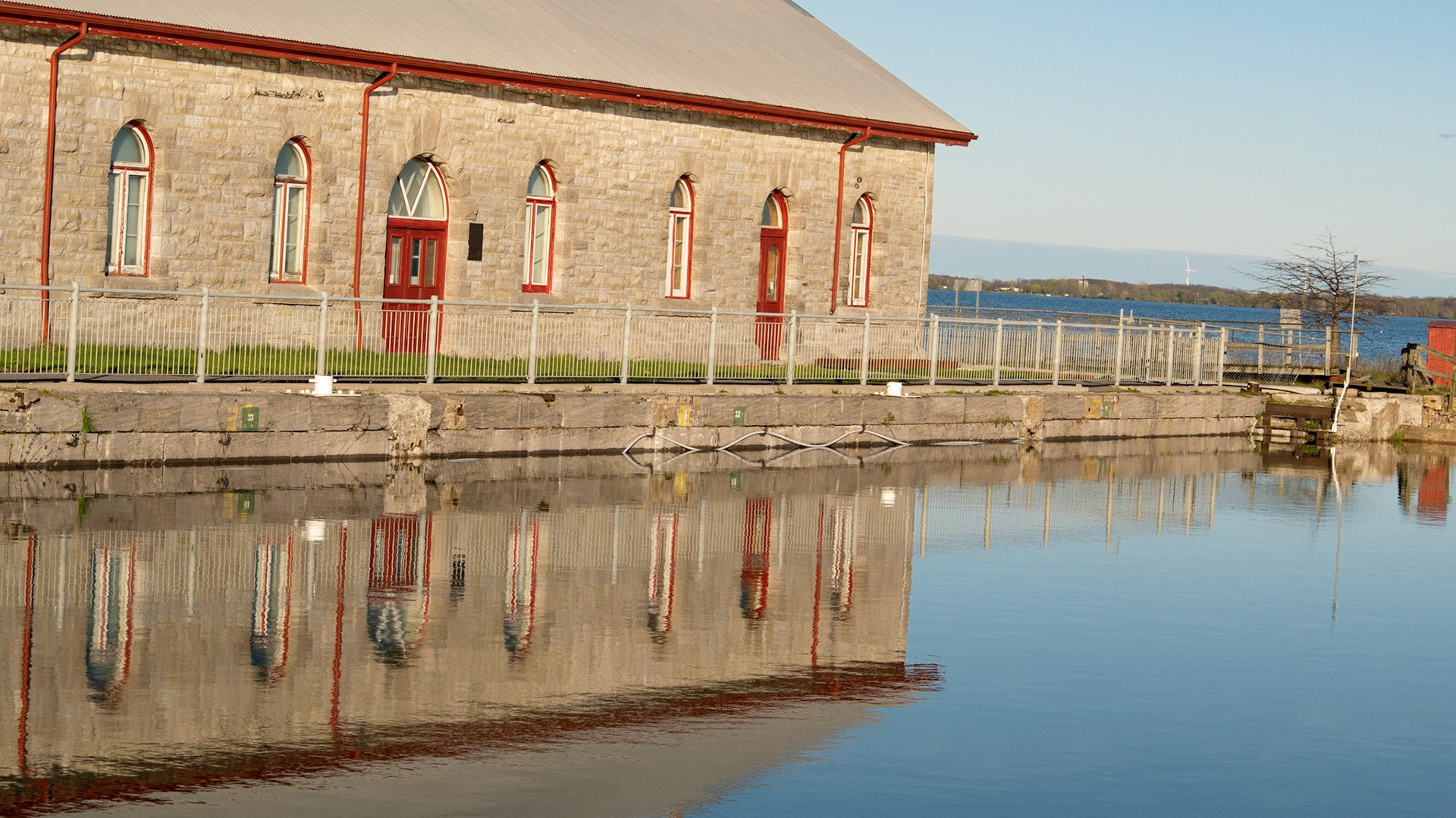 Dry Dock Reflection
