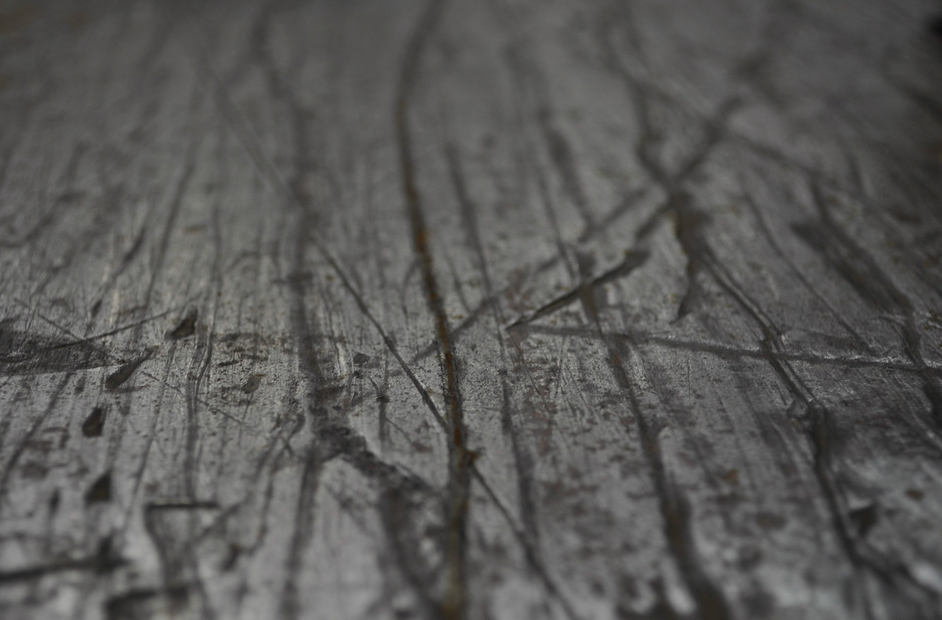 Grooves: Grooves embedded in metal, over time documentation of the hard work and abuse the bed of this tow truck has been put through, 20200910 @2014, Idaho Wrecker Sales, Miller, This suberizes my week to show the hard work I put in every day, and the groves are a permanent reminder of the hard work that has been accomplished. Camera Settings: Nikon D5000, ISO 100, 36mm, f/5, 1/40s