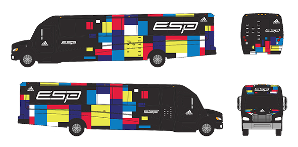 vinyl vehicle wrap mock-ups