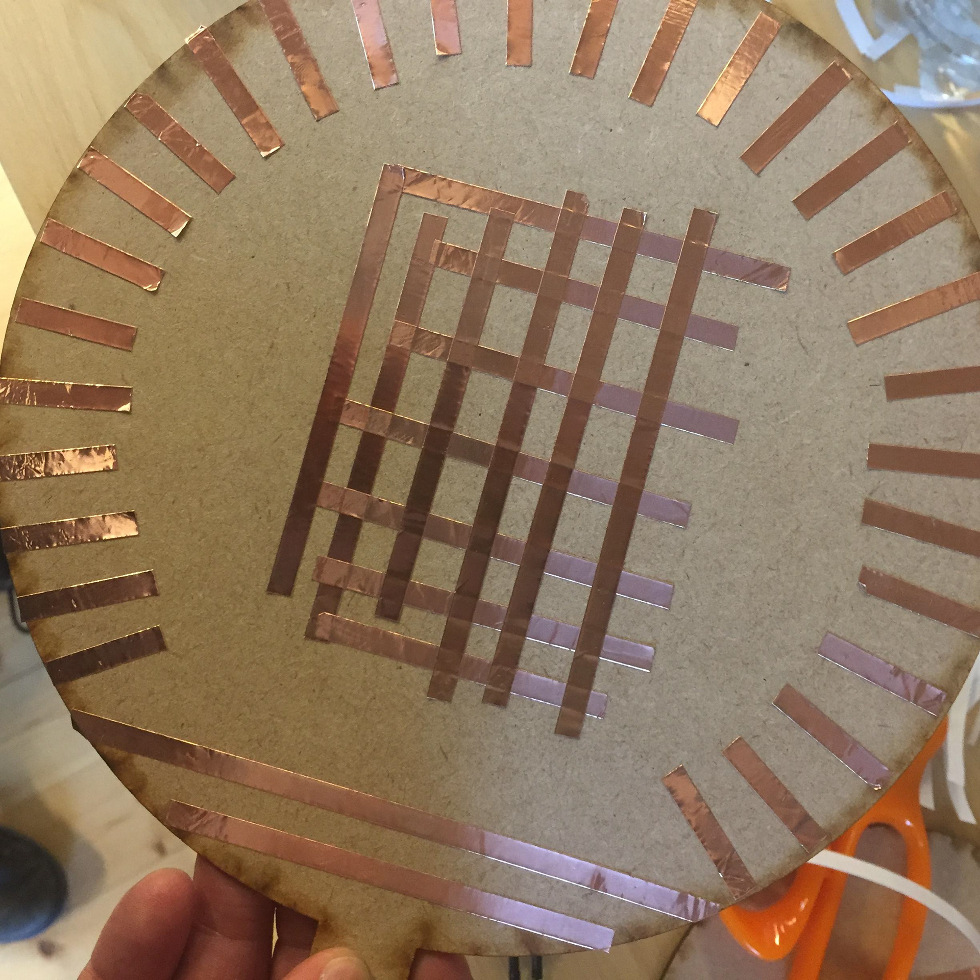 Inside of the pressure plates