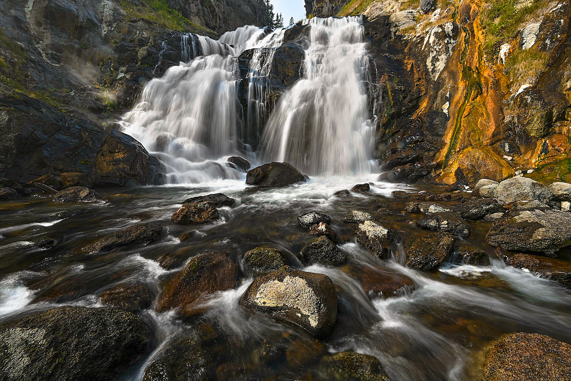 Mystic Falls, Yellowstone National Park.