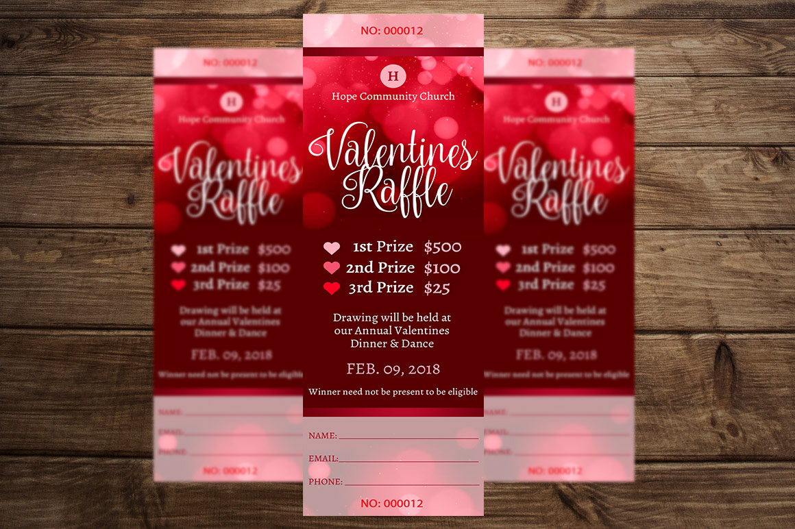 valentines day raffle images