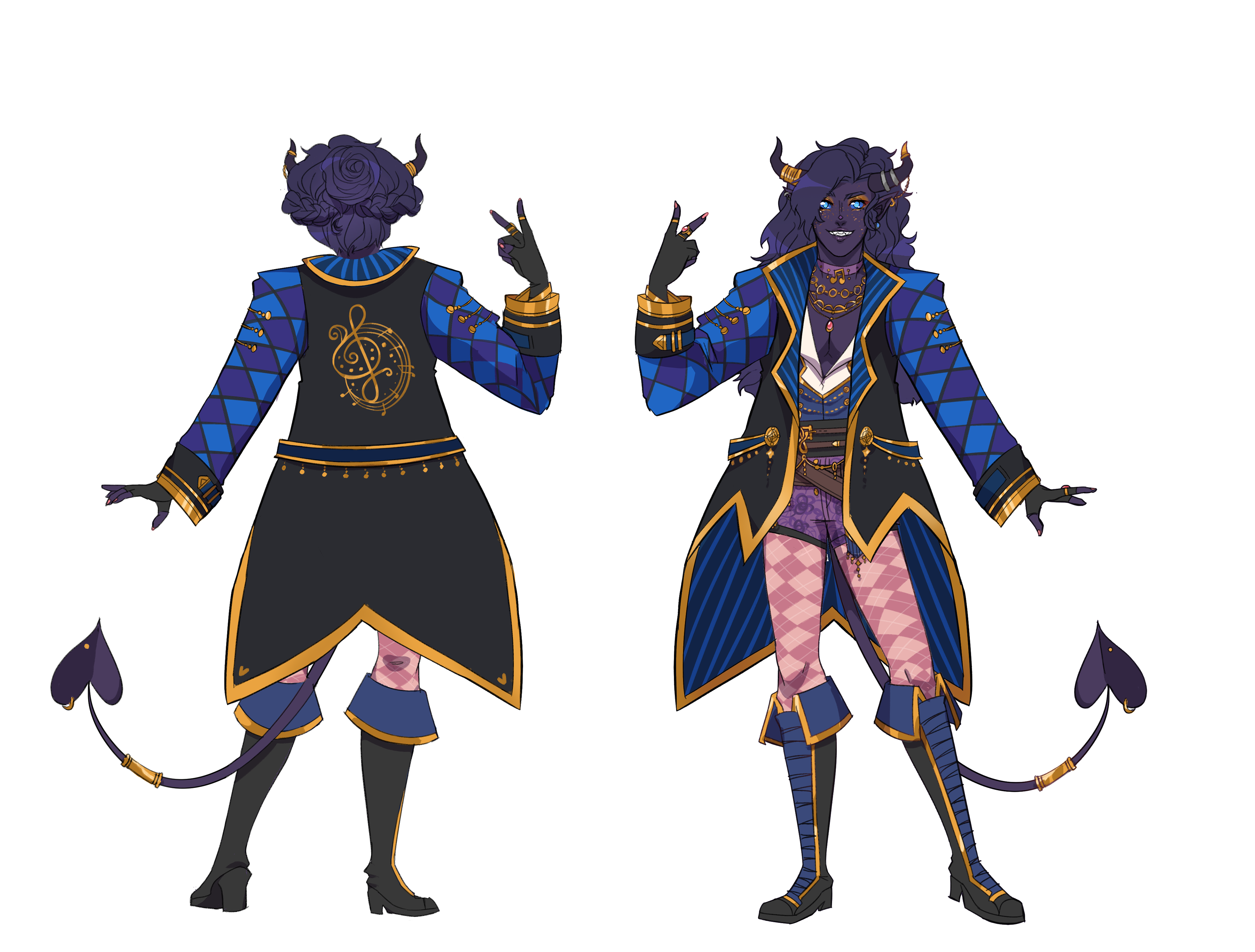 hekxate! - character design