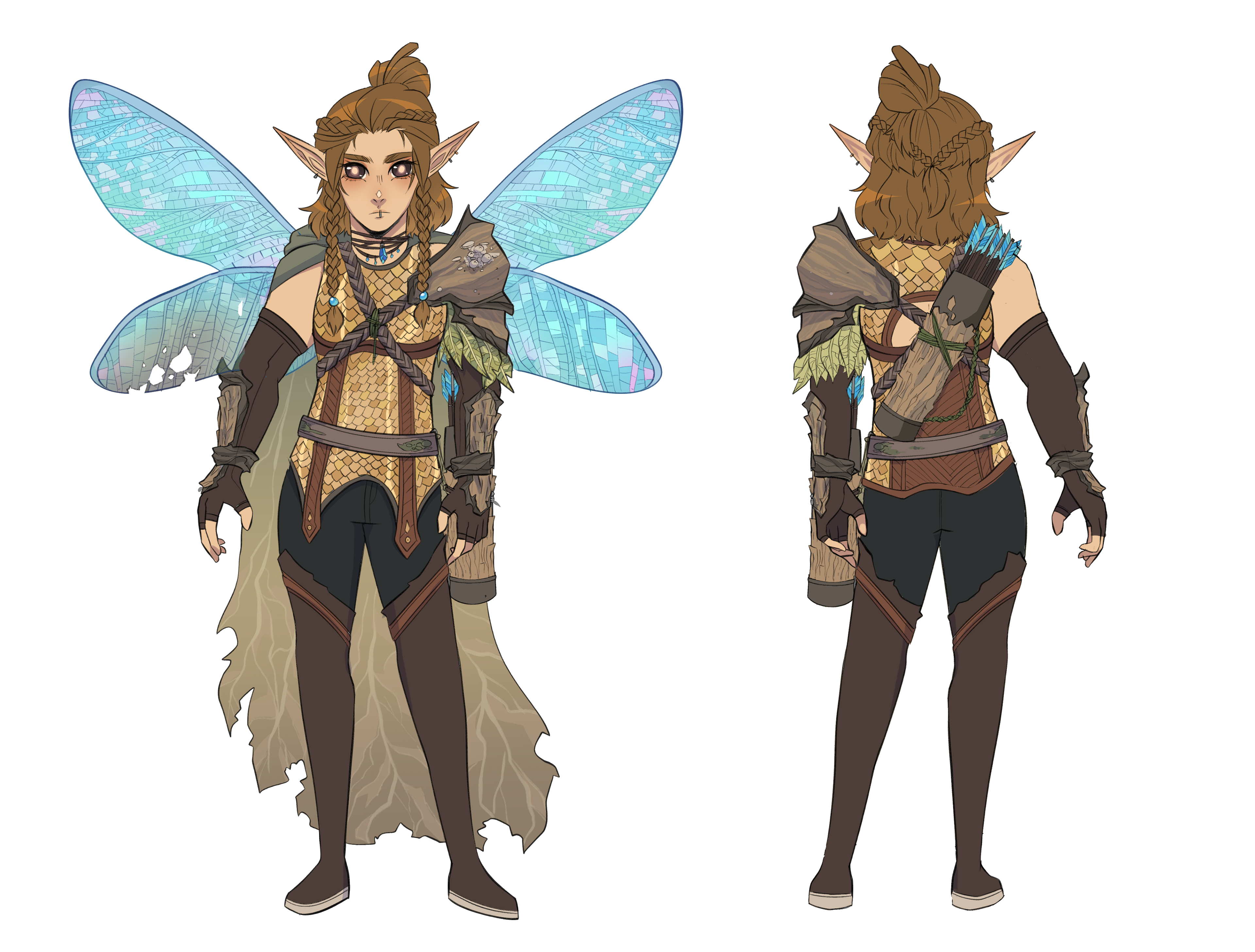 hekxate! - character design