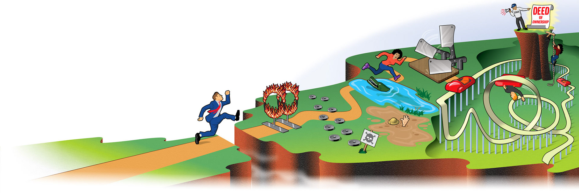 Defining The Business Problem Page Topper Illustration