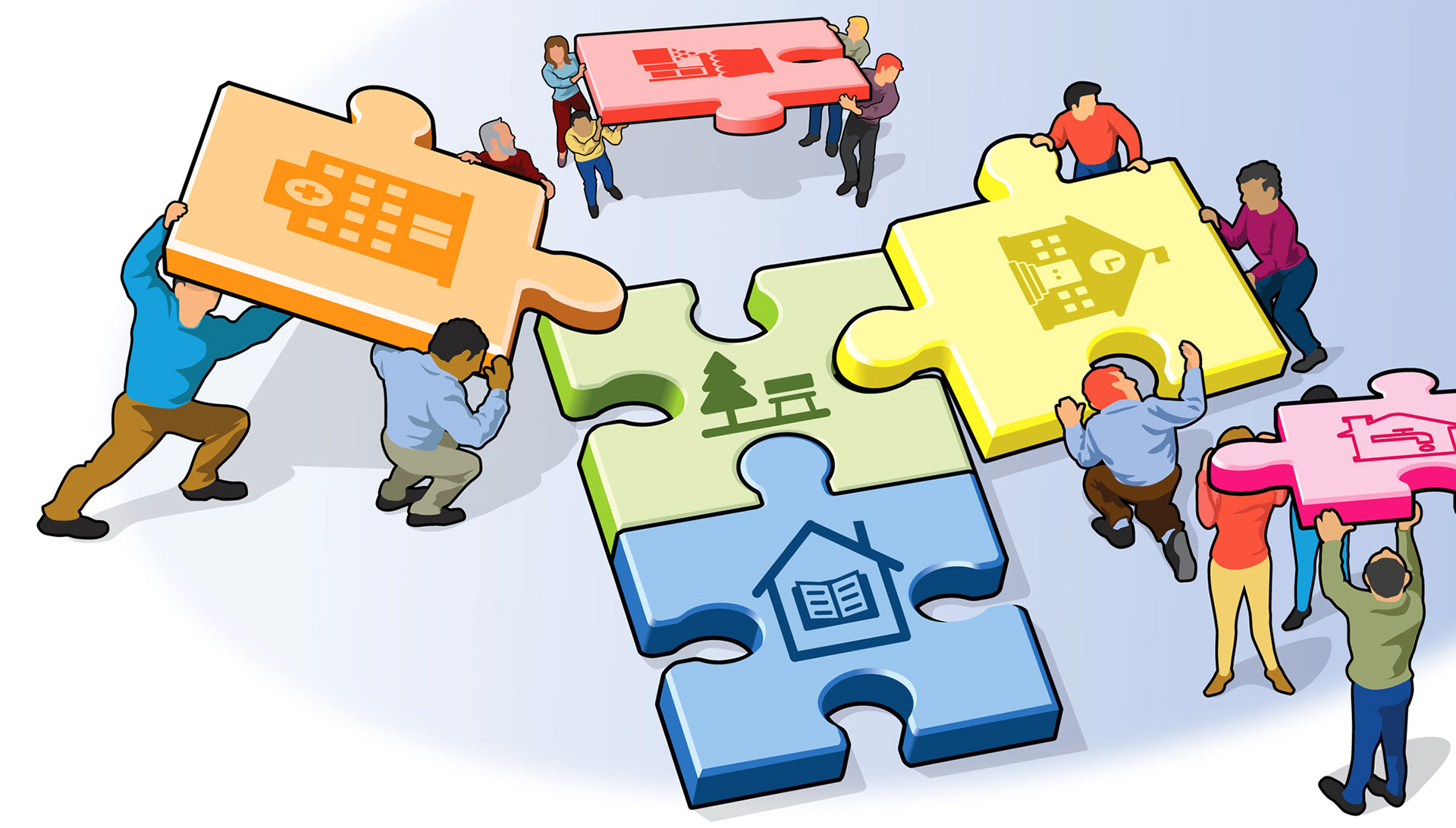 Community Resources Page Illustration