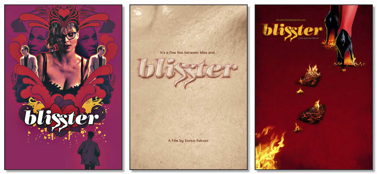 Blisster Movie Poster design