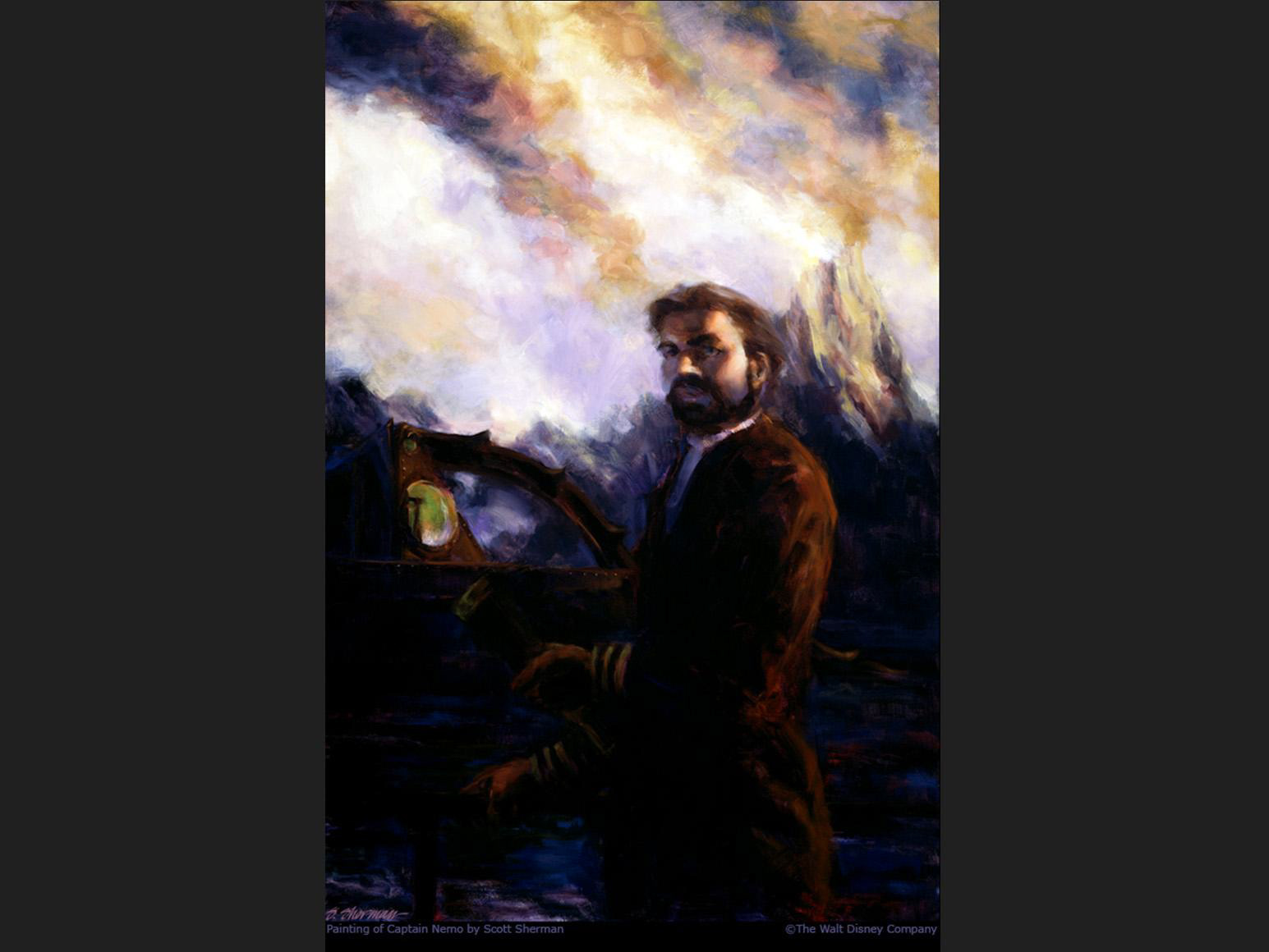 Captain Nemo Portrait- S. Sherman