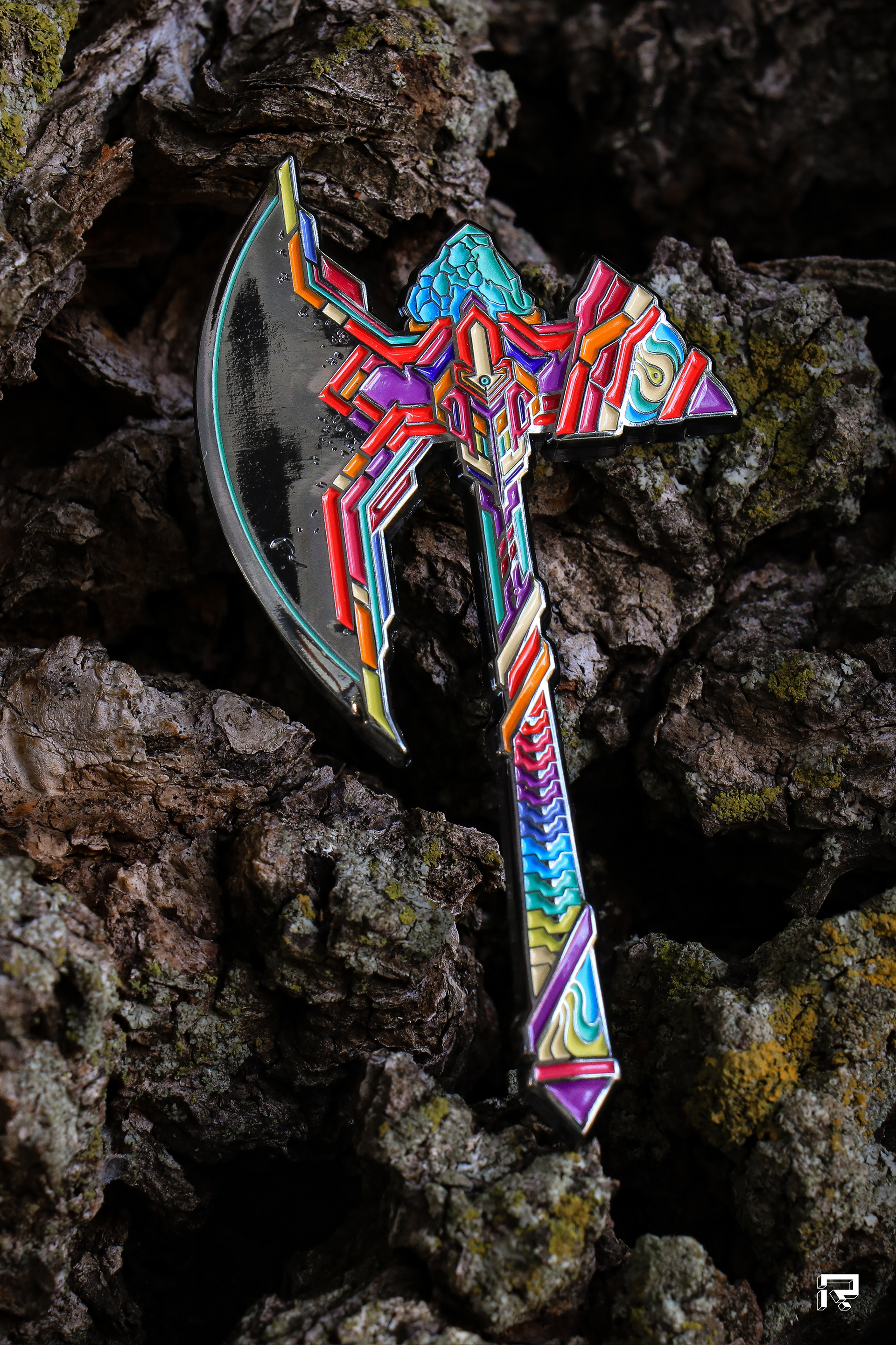 Hailstone Limited Edition Enamel Pin by Rutherford